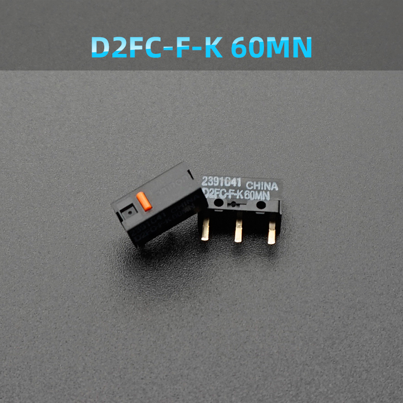 2 uds Microinterruptor de ratón microinterruptor D2FC-F-7N 10M 20M de para OMRON D2FC-F-K 50M 60MN D2F-F-3-7 D2F-F D2FF D2F-01FL D2F-01F-T: Ámbar