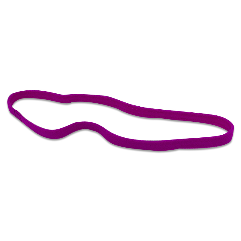 Vrouwen Mannen Yoga Haarbanden Sport Hoofdband Meisjes Anti-Slip Elastische Dunne Zweetband Haarband Hoofddeksels Headwrap Haaraccessoires: Paars