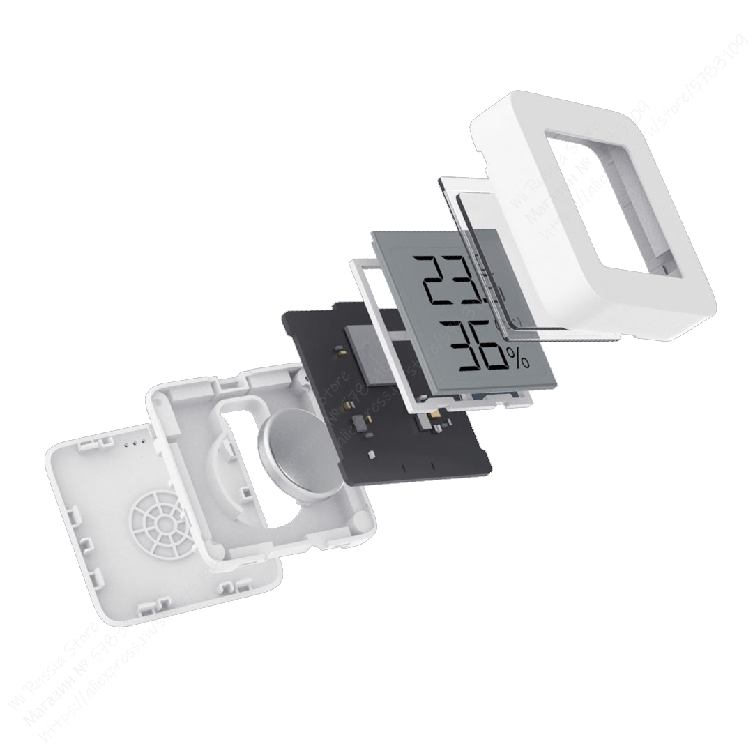 Xiaomi Mi temperature and humidity monitor 2 smart thermometer temperature and humidity sensor mi 2 connection MiHome