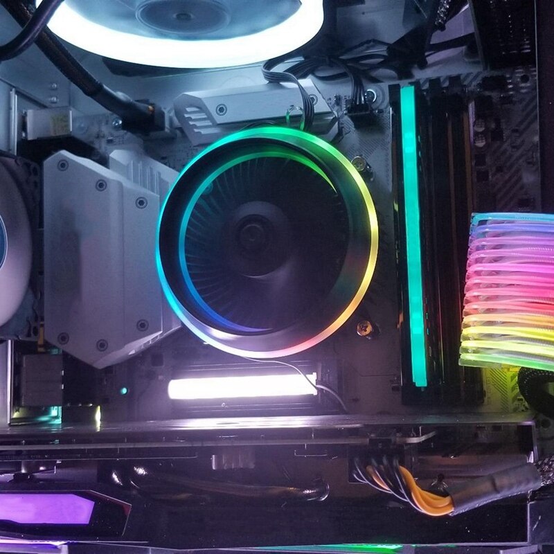 2 Pcs LP4 Molex Male To CPU 8 Pin (4+4) EPS-12V Power Adapter Converter Sleeved Cable 13-Inch(33Cm)