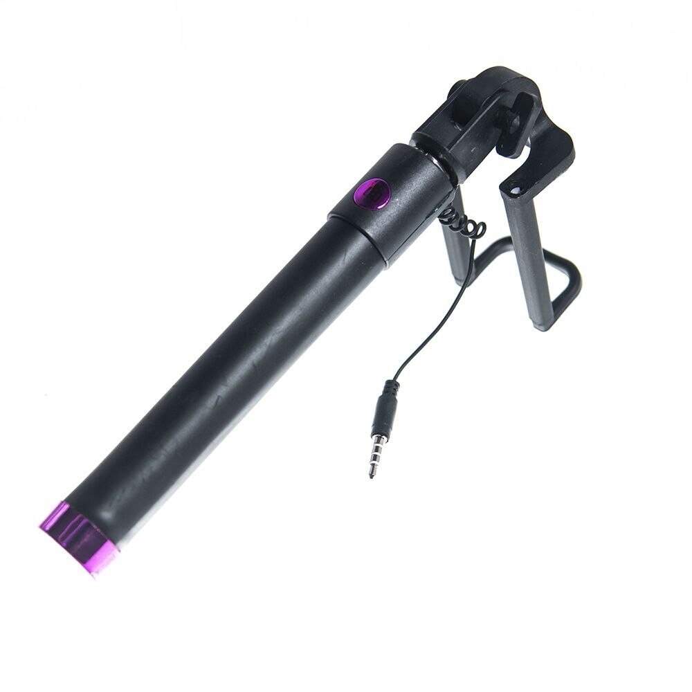 Universal Handheld Wired Selfie Stick Portable Extendable Monopod Self-Pole For Smart Phone Portable Travel Selfie Tool