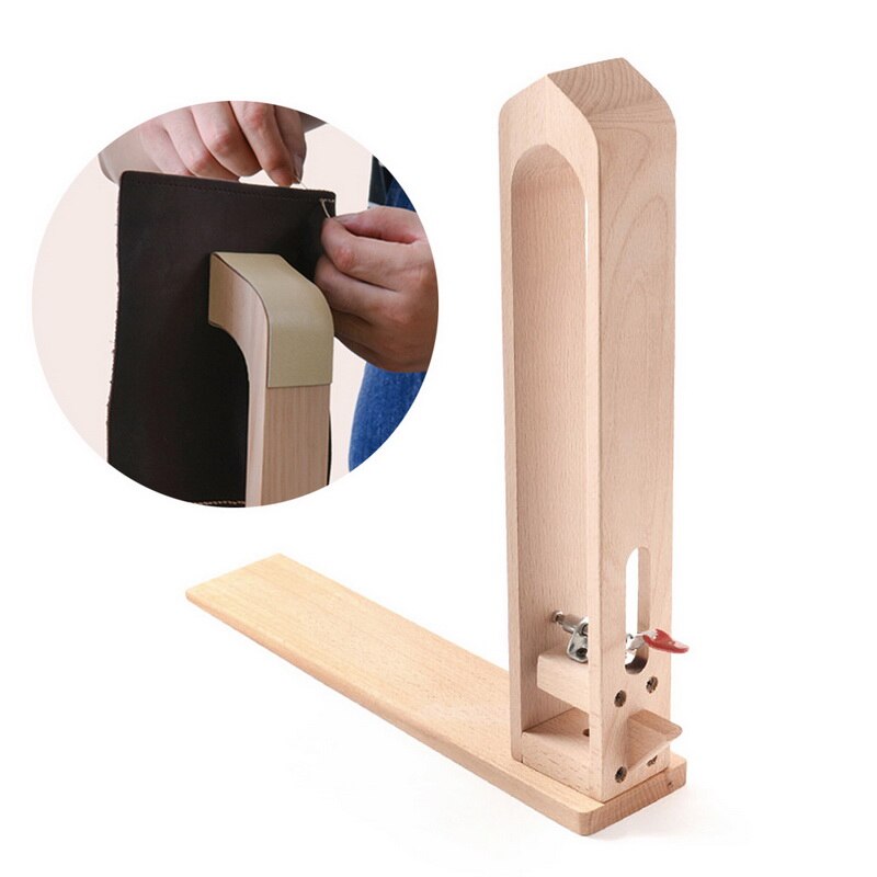 Holz Leathercraft Hand NäHenne Leder Handwerk SchnüSprosse NäHenne DIY Tabelle Schreibtisch Werkzeug Tragbare Pferd Klemme 1pc