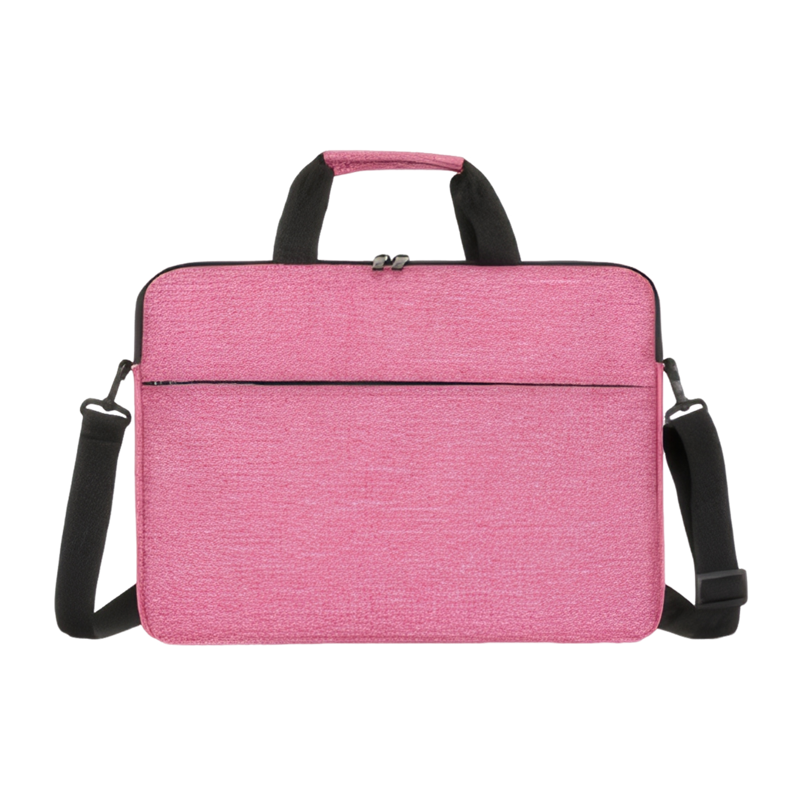 Laptop Bags Carrying Case for 15-16 inch Laptop and Tablet Shoulder Strap Durable Water-Repellent Fabric Business Casual School: ROSE RED