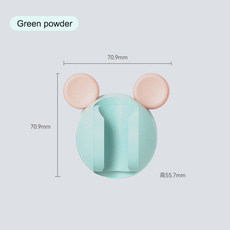 Adjustable Shower Head Holder Bathroom Wall Mounted Bracket With Sucker Household Powerful Suction Portable Shower Fixed Bracket: D01
