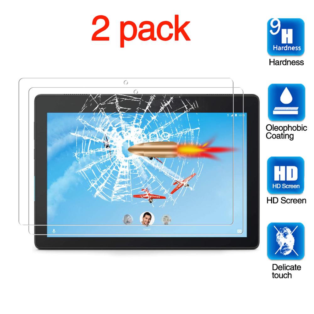 Voor Lenovo Tab E10 Screen Protector, anti-Kras Tablet Gehard Glas Film Voor Lenovo Tab E10 TB-X104F 10.1": 2pcs