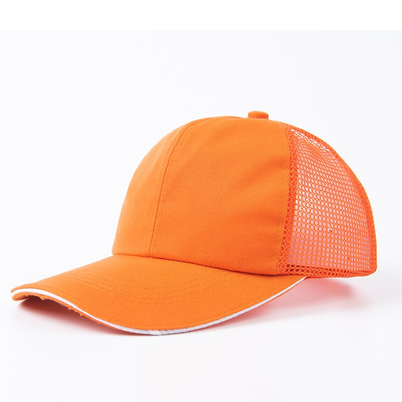 Bump Cap Mesh Summer Breathable Lightweight Safety Hats Anti-collision Men Women Factory Labor Hat Sport Style Protective Cap: Orange