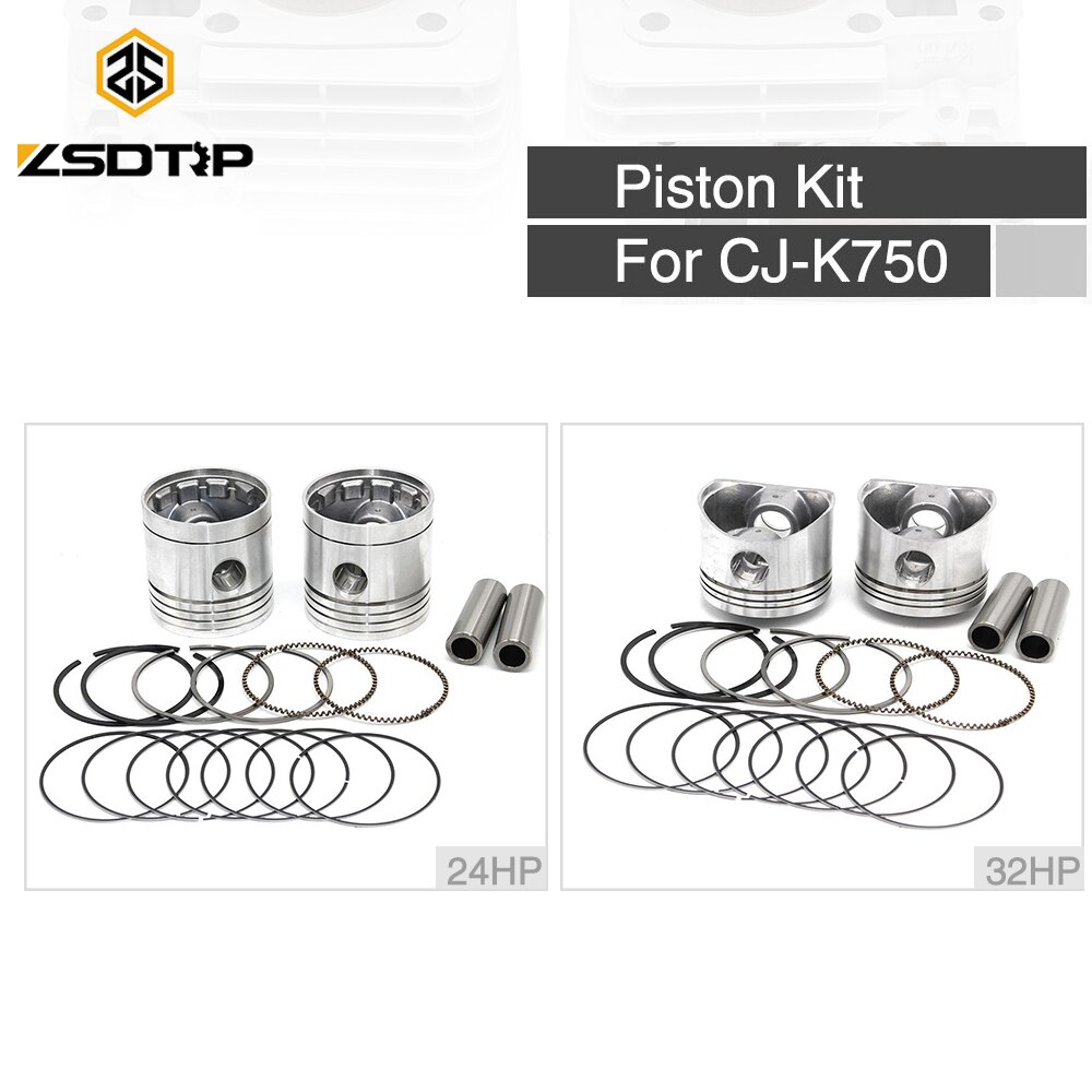 ZSDTRP-Motor de CJ-K750 Ural M72, pistones de Motor 24HP 32HP 750cc con enlace de anillo, funda de reparación de Motor Retro 750cc para BMW M72 R71/K750