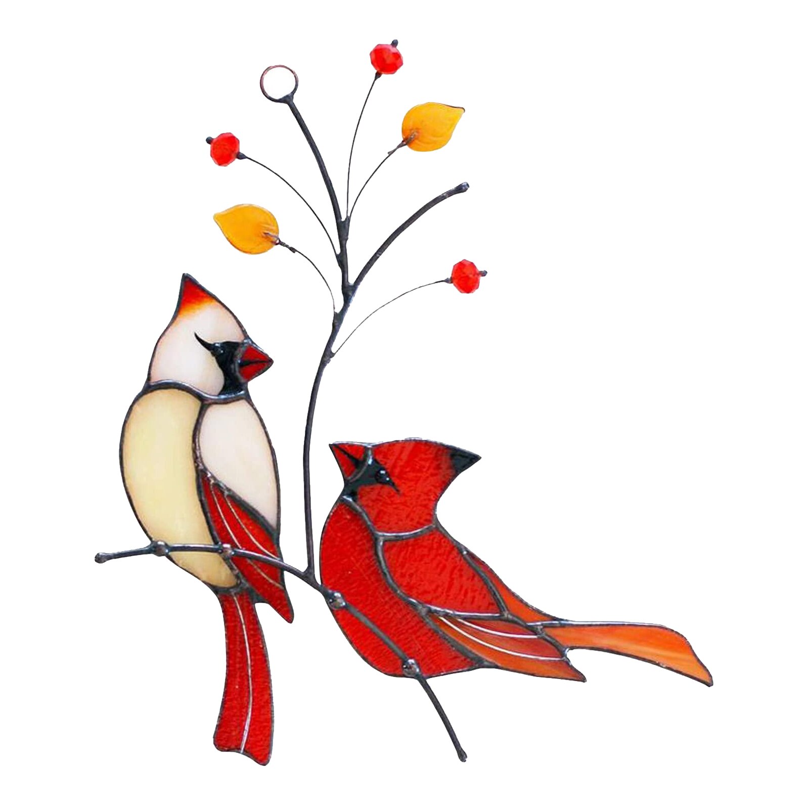 Wall Art Bird Sculpture ing Cardinal Sculpture Ornaments for Valnetine's Day