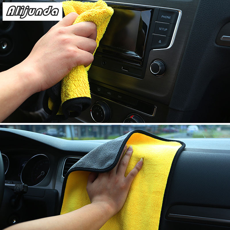 30*30 cm Car wash microfiber towels cleaning care Car washing items Towels for Dodge Jeep Grand Cherokee/Compass/Commander