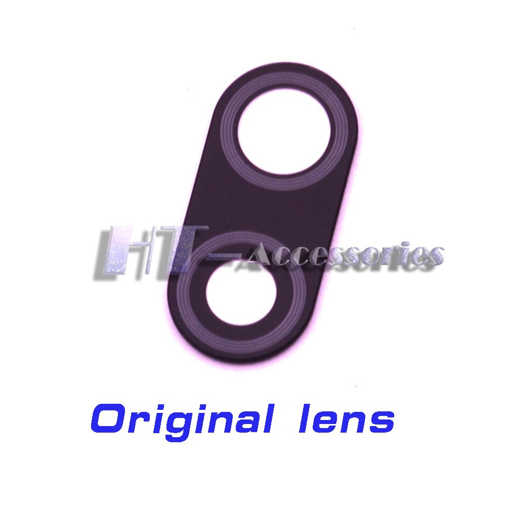 Note 7 til xiaomi redmi note 7 kameraglasglas bagcover med udskiftning af metalrammeholder: Enkelt linse