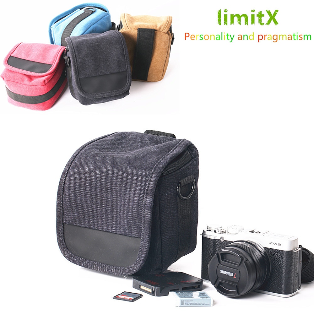 Etui étanche pour sac photo avec sangle et boucle de ceinture pour Canon EOS M100 M6 M10 SX540 SX530 SX430 SX420 SX410 G9X G7X III II