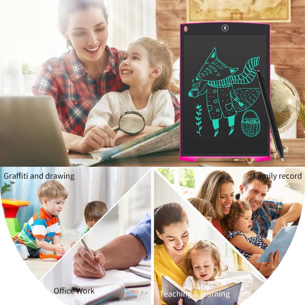12" LCD Writing Tablet Digital Drawing Tablet with pen Handwriting Pads Portable Electronic Tablet Board ultra-thin Board