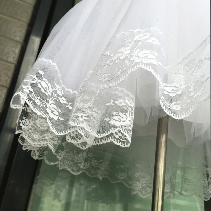 Petticoat For Short Wedding Dress White Soft Tulle Lace Rockabilly Underskirt Girls Wedding Accessories Wedding Dress Puffy Tutu