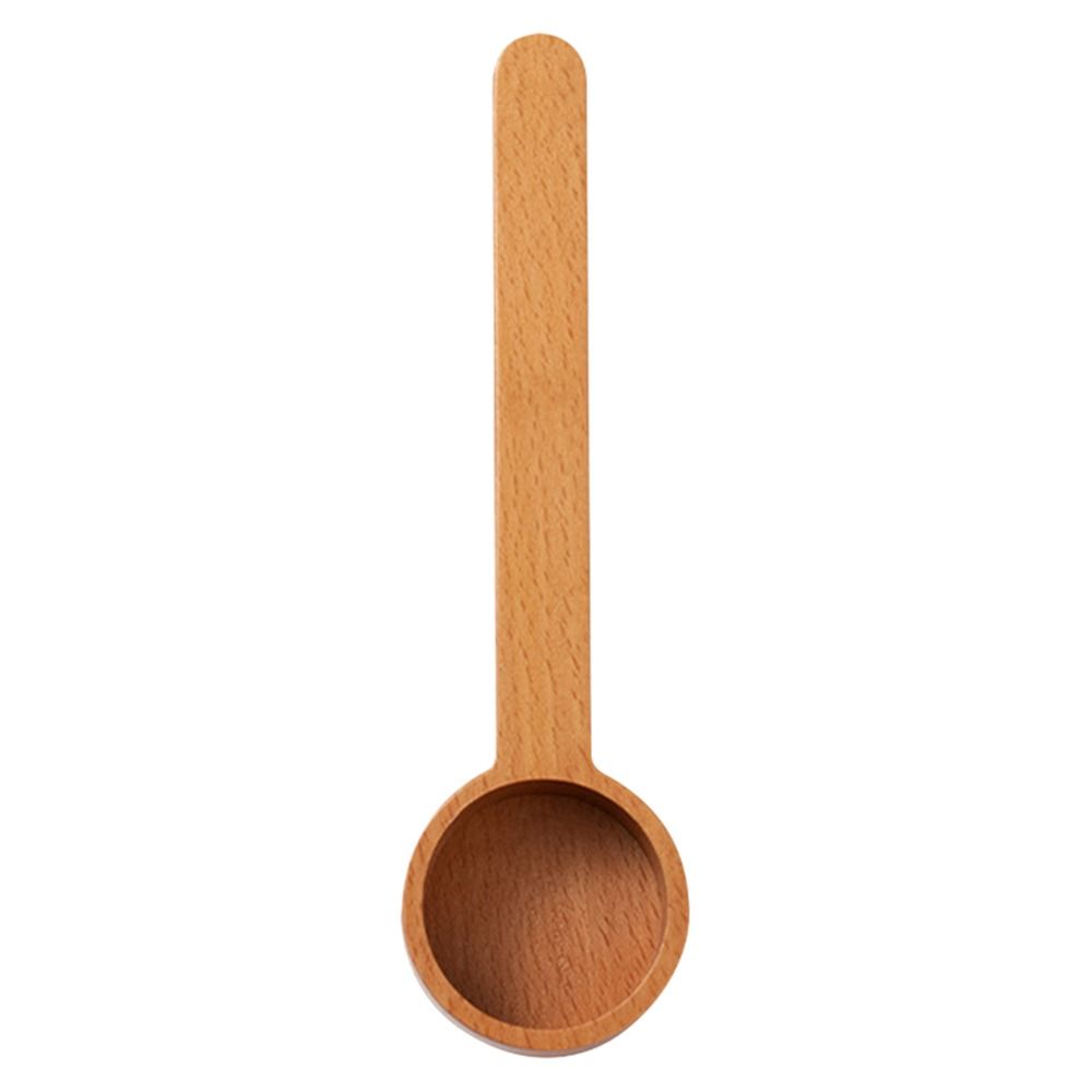 Juego de cucharas medidoras de madera para cocina, cucharas medidoras para té, café, azúcar, especias, herramientas de medición para el hogar: Verde claro