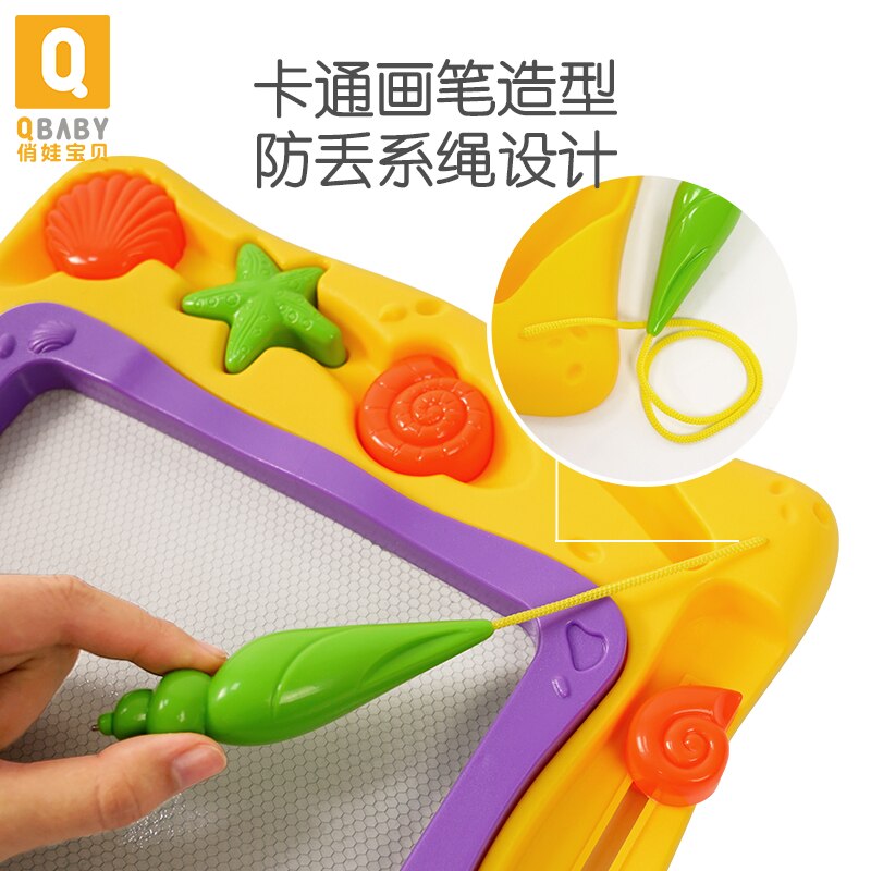 Magnetische tekentafel speelgoed voor kinderen kids schilderen 2 jaar oud speelgoed kids schilderen Schetsblok Kleurrijke Baby Waggel