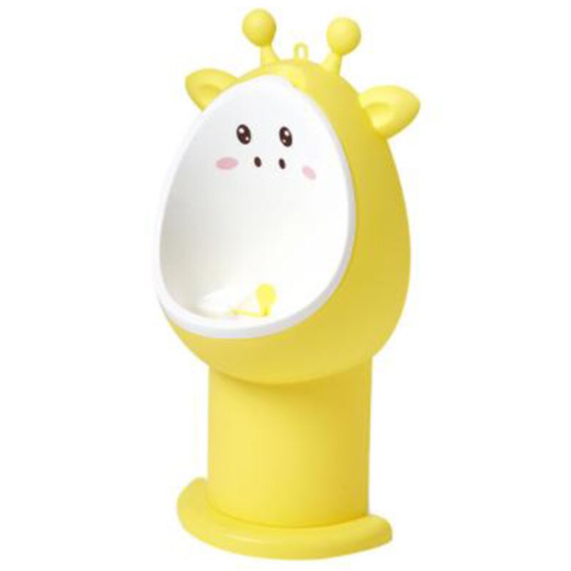 Baby dreng potte toilet træning børn stå lodret urinal drenge tisse spædbarn småbørn vægmonteret krog potte toilet gul: Default Title