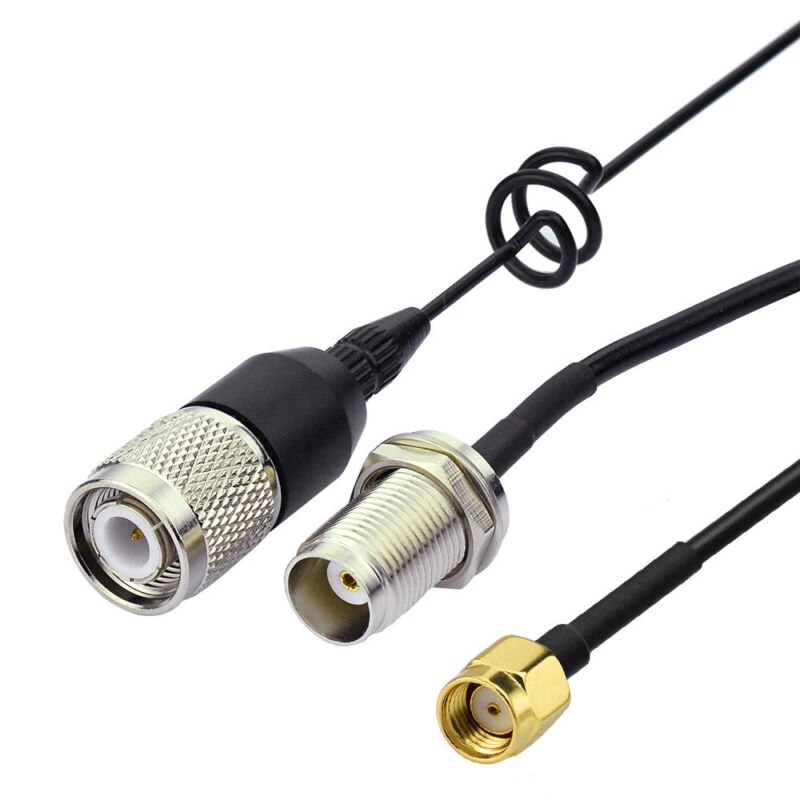 Eightwood SPYPOINT LINK-W Cellular Trail Camera Outdoor Enhanced MMS Antenna Aerial RP-SMA Plug Female RF Connector 500cm Cable