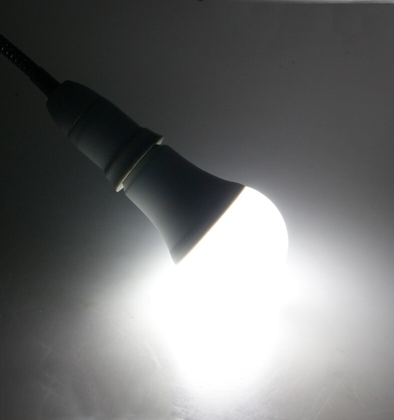 Ammtoo  e27 b22 pir bevægelsessensor led pærer 12w 16w automatisk tænd/sluk led lampe følsom menneskekroppens bevægelsesdetektor natlys: Hvid / E27 12w