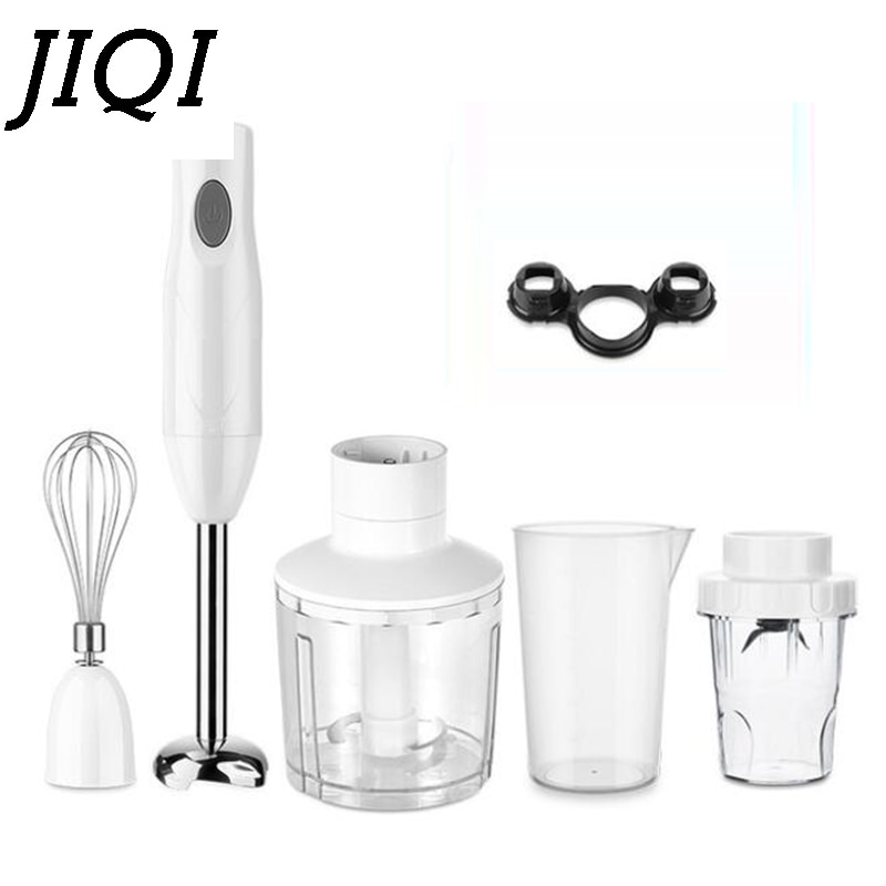 JIQI batidora eléctrica portátil de alimentos batidora desmontable batidora de huevos picadora de carne picadora de hielo batidora de frutas y verduras exprimidor EU