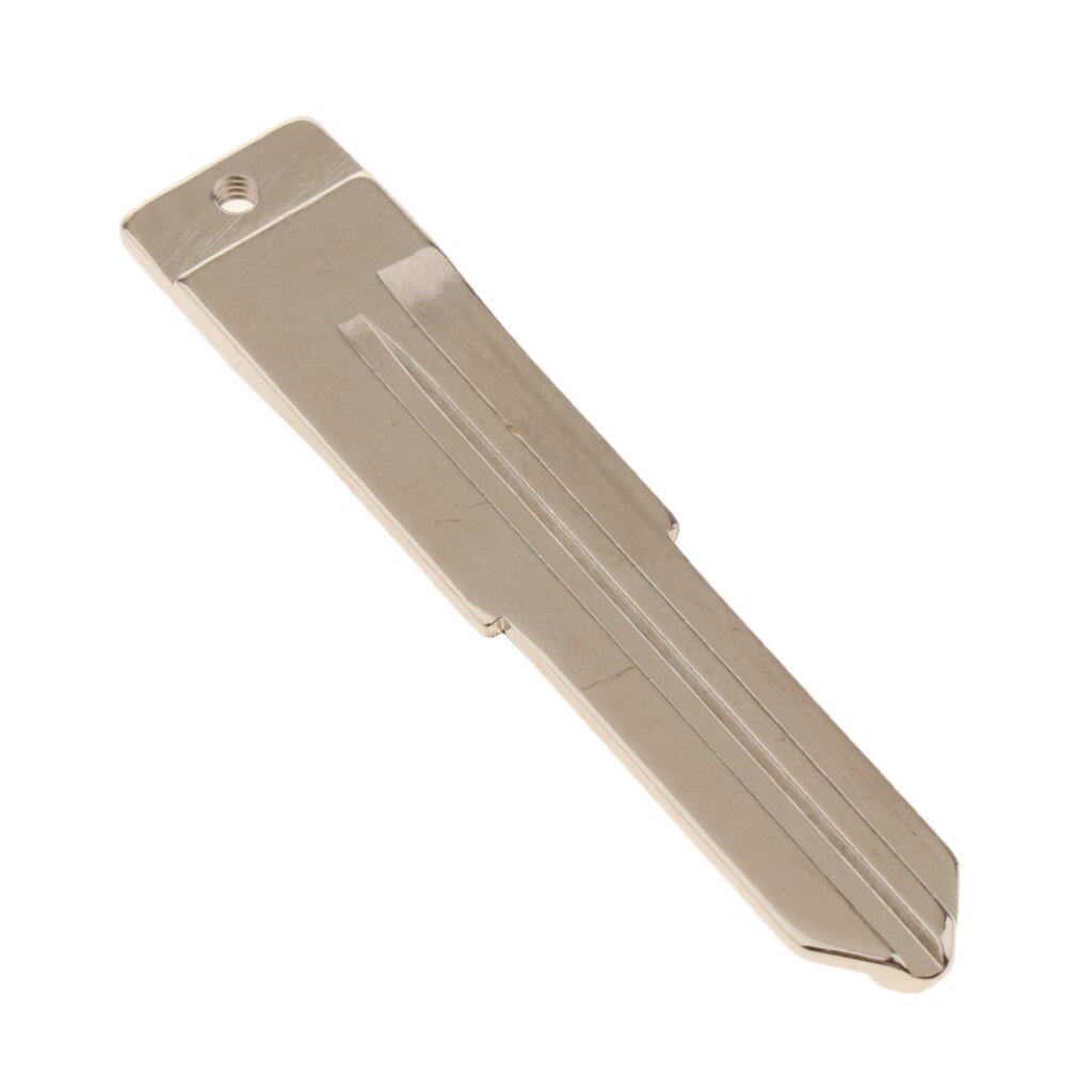 Durable Replacement Uncut Smart Emergency Insert Key Blank Blade for Mitsubishi (50x10x5mm)