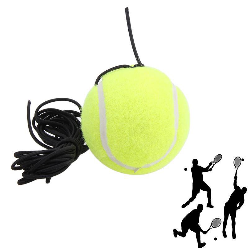 Enkeltpakke tennistrener tennisverktøy med gummifilt som erstatter strenger for trening tennistilbehør