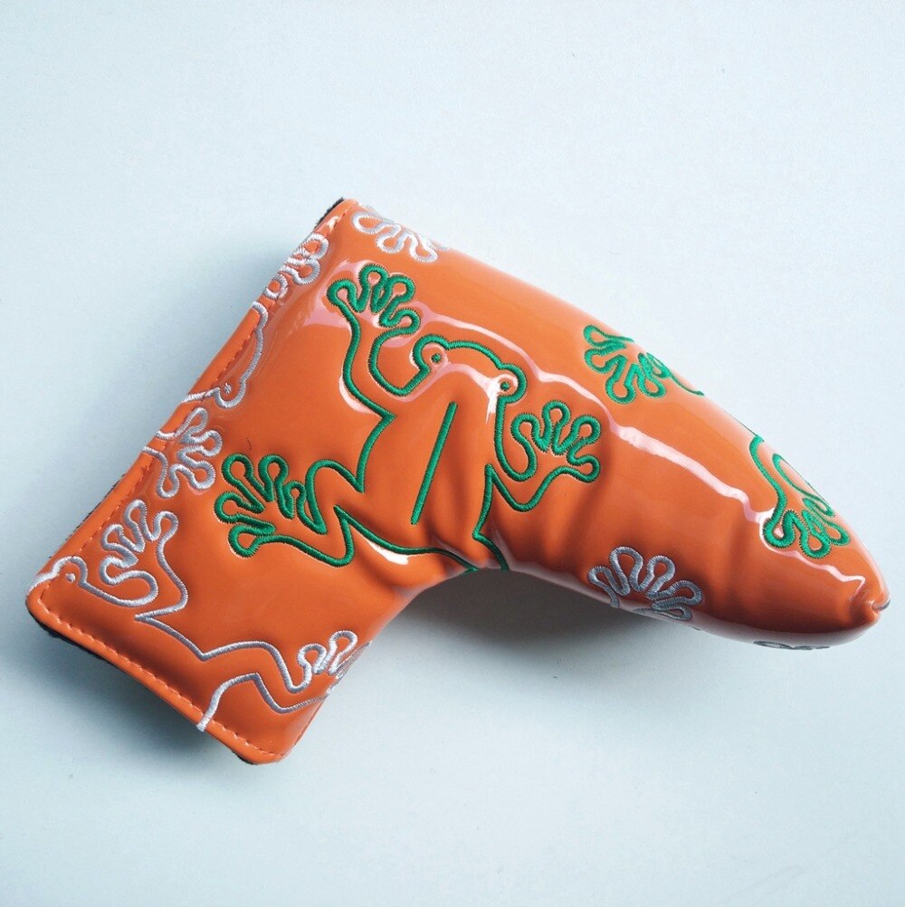 Alta qualidade 1 pc Sapo Sapo Cabeça Capas Para Tacos de Golfe Com Ímã de GOLFE Lâmina Putter Capa