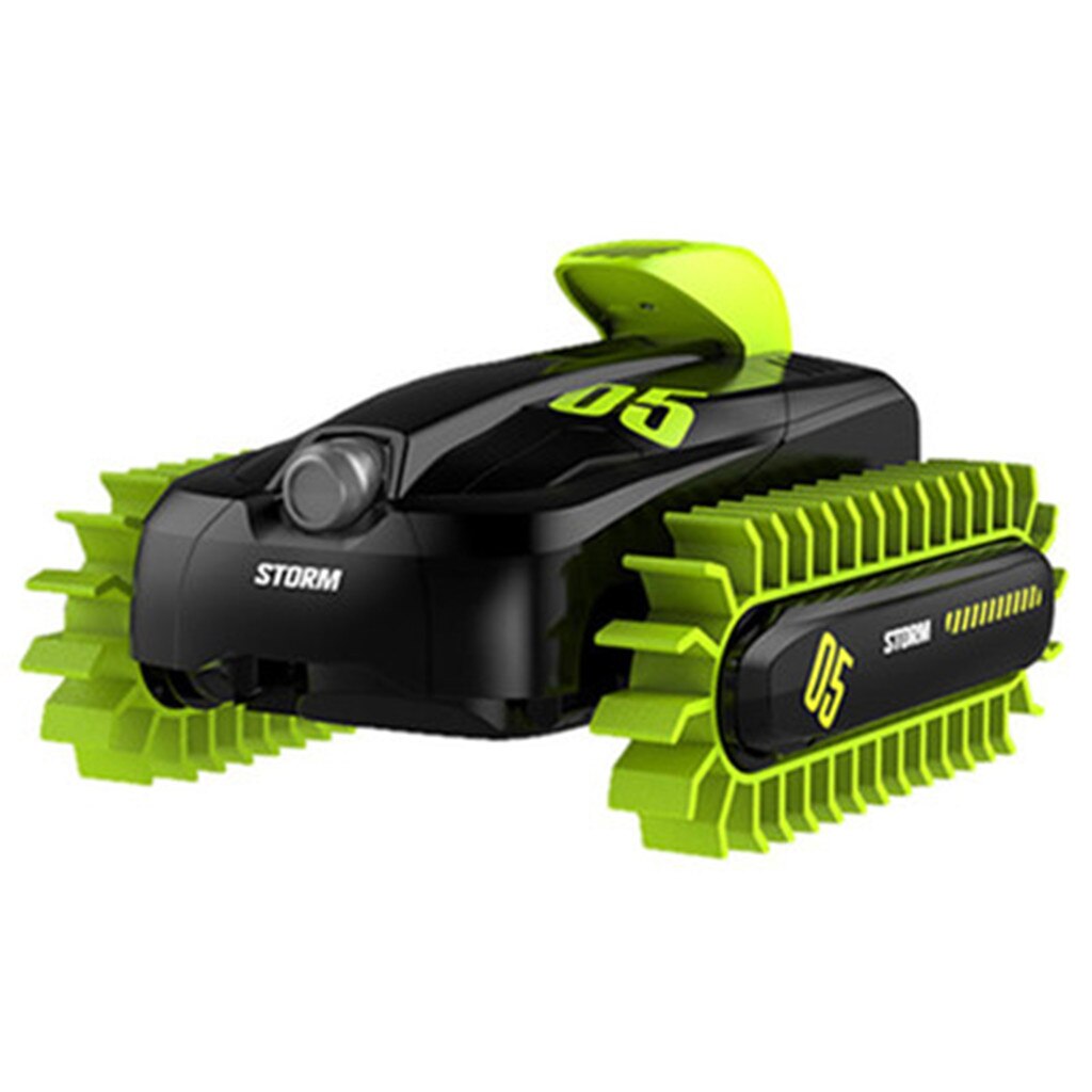 Remote control car furious Radio controlled toys STORM 2.4G 4WD Electric Stunt Amphibious Trucks RTR Toys D300429: GN