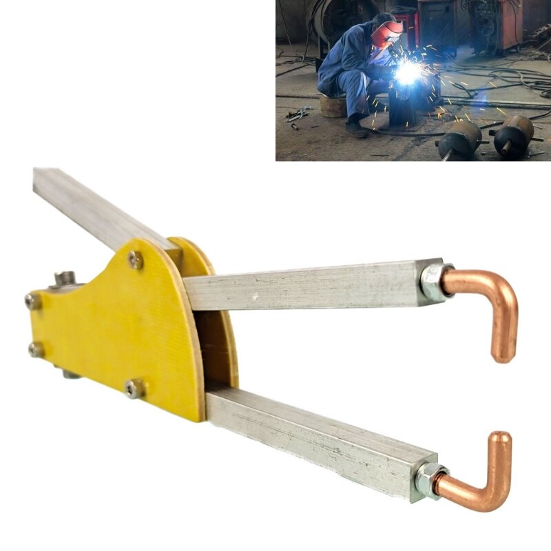 Máquina de soldadura por puntos, pinzas para soldar a tope, pluma de soldadura, disparador automático de mano, accesorios, piezas: B