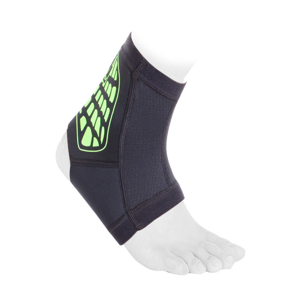 Enkel Ondersteuning Beschermen Brace Strap Brace Verstuiking Beschermen Voet Bandage Outdoor Running Bike Sport Fitness Voetbal Basketbal Band: Green / L