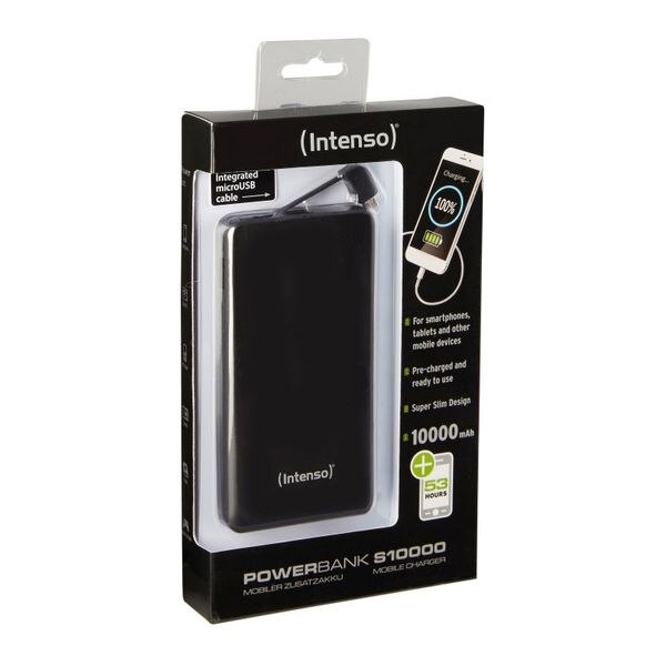 Batterie Externe INTENSO 7332530 10000 mAh noir