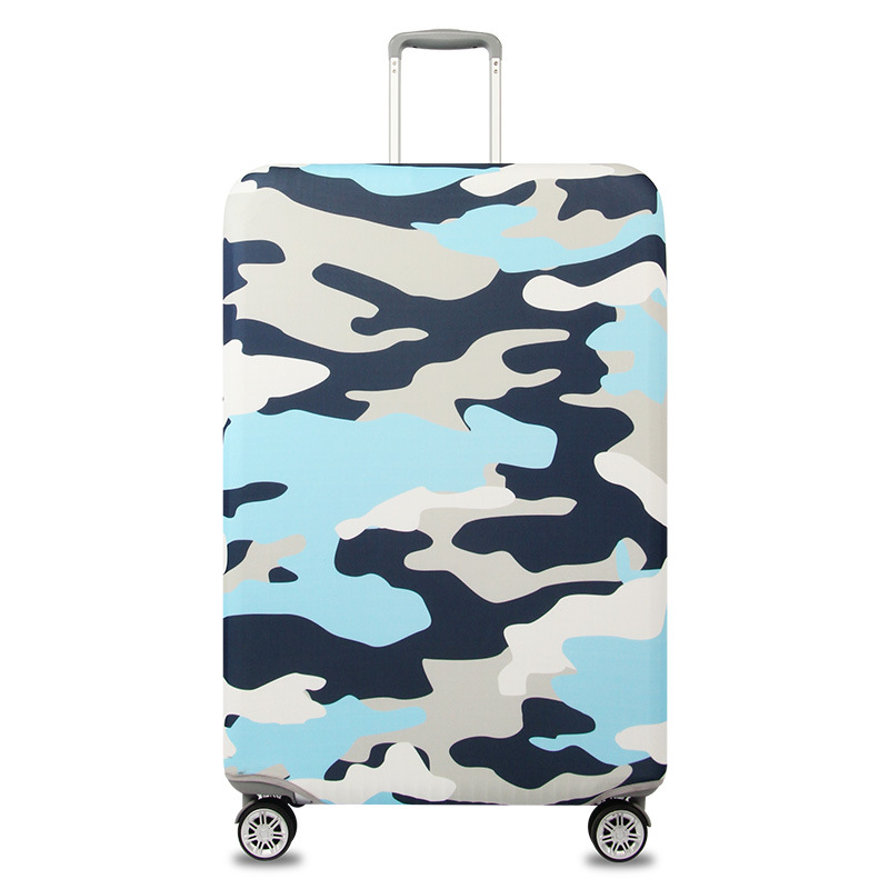 Camouflage Luggage Cover Suitable for 18-32 Inch Suitcase Protector Trolley Case Elastic Dust Cover Travel Accessorie: B / L