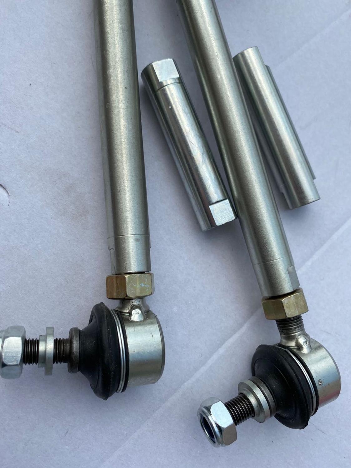 DIY tuning, universal tie rod, double use tie rod, tuning suspension adjustable tie rod