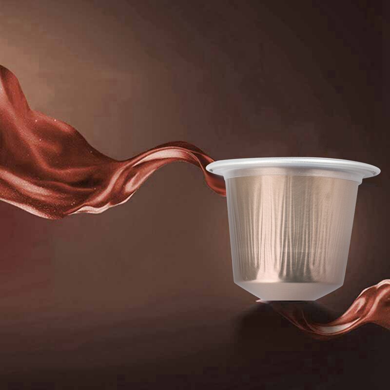 Refillable Coffee Capsule Cup Disposable for Nespresso Pod for Automatic Coffee Machine Food Package Coffee Capsules