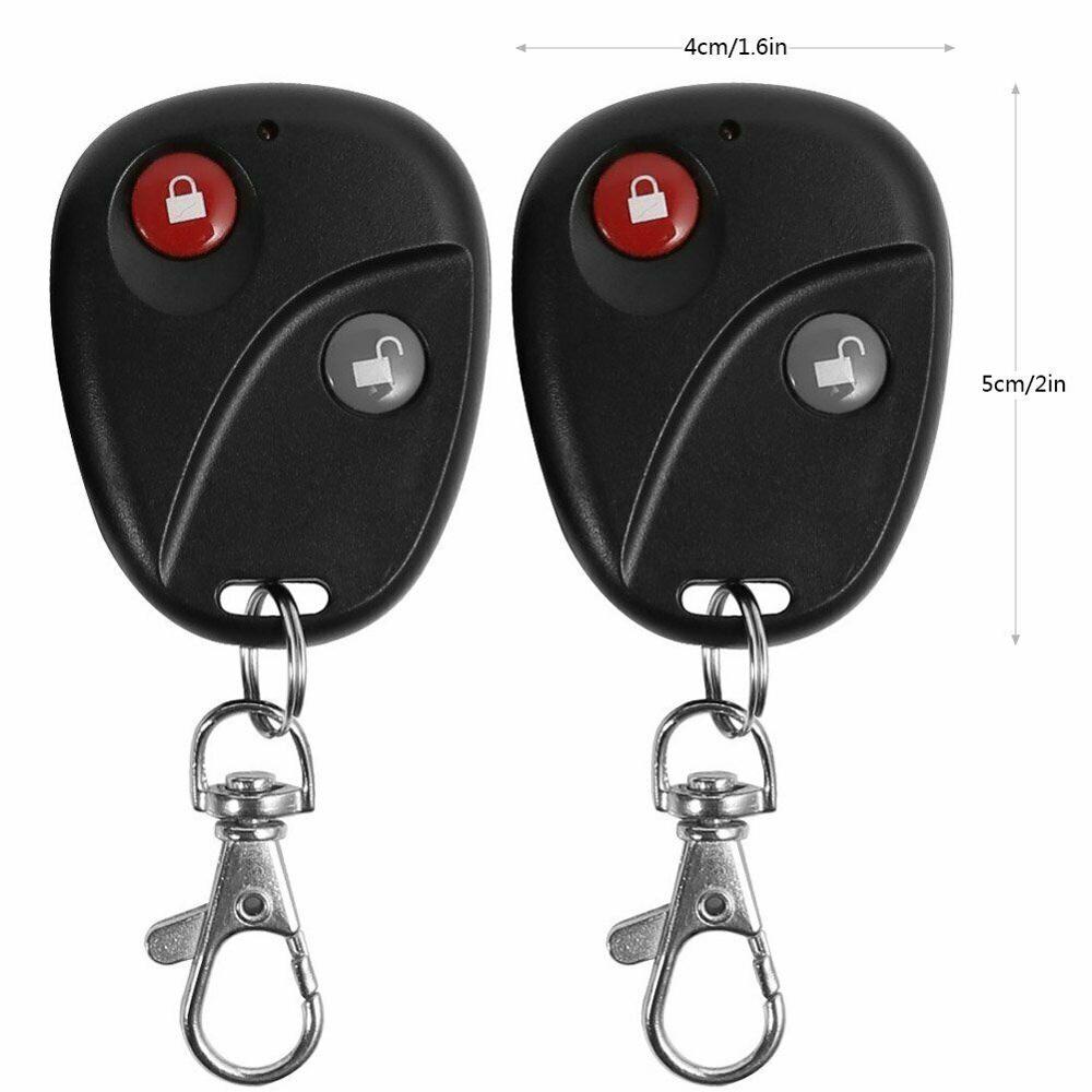 Waterproof Motorcycle Remote Control Alarm Warner Anti-theft Security Burglar Alarm System