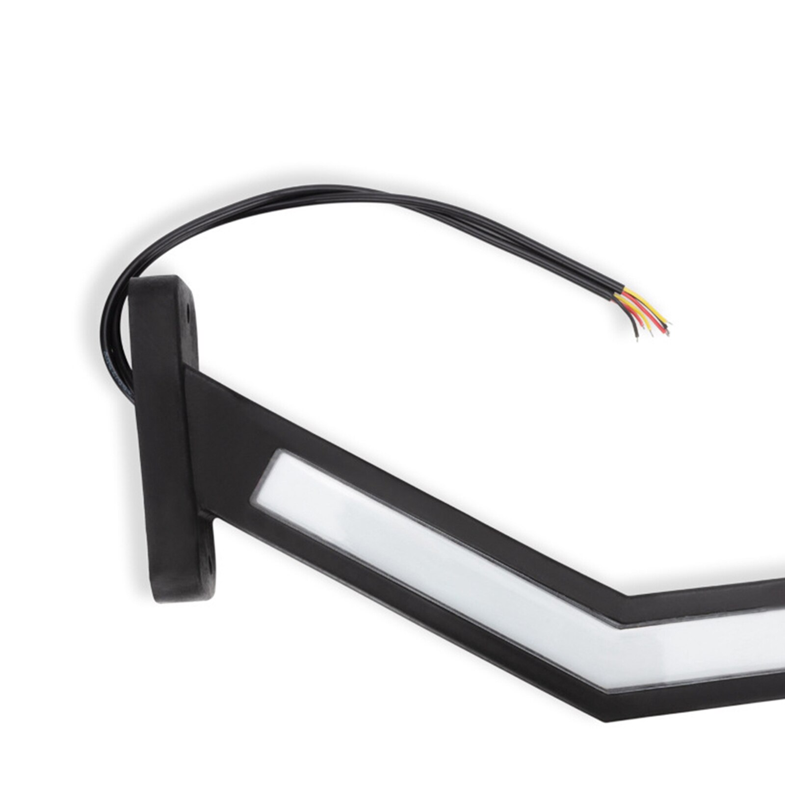 2Pcs Universal LED Neon Stalk Side Marker Lights Lamp End Outline Lighting