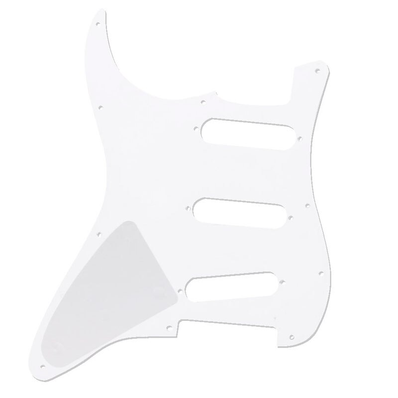 White Tortoise Shell Pickguard 3 Ply Scratch Plates For Stratocaster Rear cover