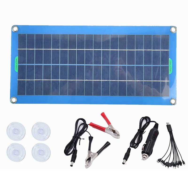 Solar Panel 300W 12V Dual USB Output Solar Cells Monocrystalline Solar Panel For Car Yacht Battery Boat Charger