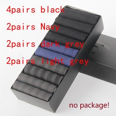 10 pairs/box xiaomi socks men's summer ultra-thin socks solid color Middle length stockings comfortable: no package5