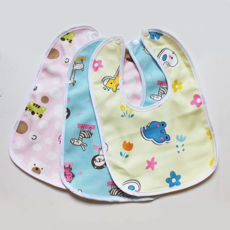 3/1Pcs Newborn Baby Bibs Waterproof Baby Feeding Drool Bib Infants Soft Cotton Burp Cloth Kids Accessories Set 0-12 Months
