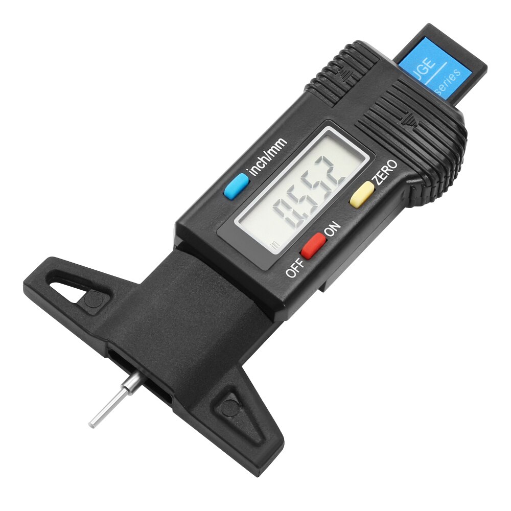 Misuratore Del Profilo Pneumatici HP 18252, Portachiavi, Scala 0-20 Mm Per Controllo Gomme Invernali Ed Estive - 6