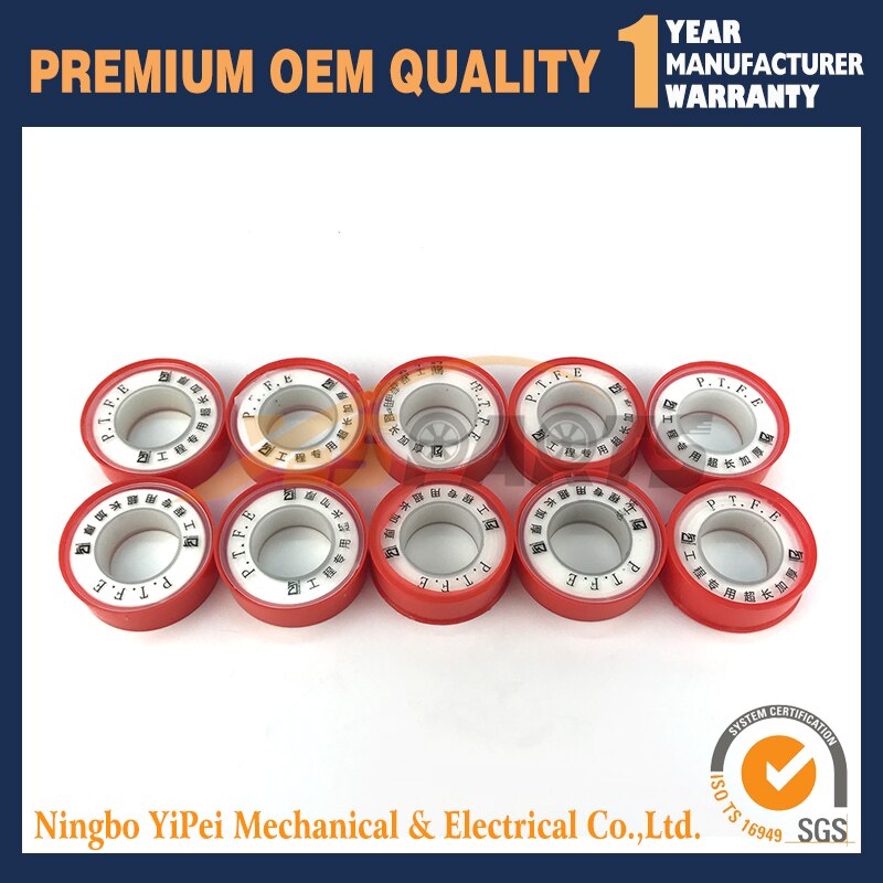 10Rolls PTFE tape Teflon tape Teflon Plumbing Joint Plumber Fitting Thread Seal Tape For Water Pipe Plumbing Sealing Tapes