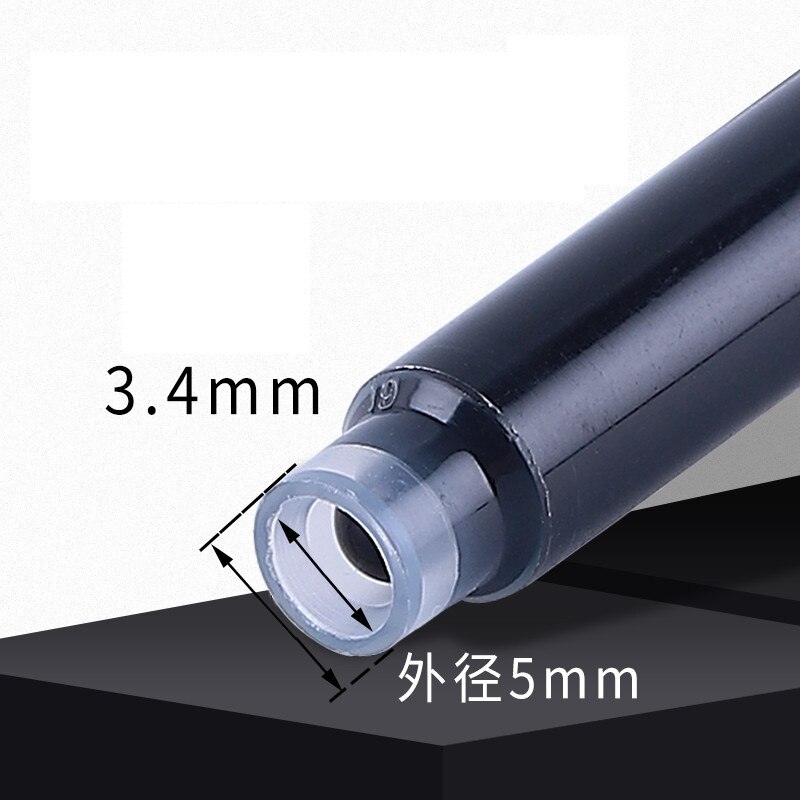 20pcs Color Ink Supplies fountain Pen ink Refill cartridge office school student stationery
