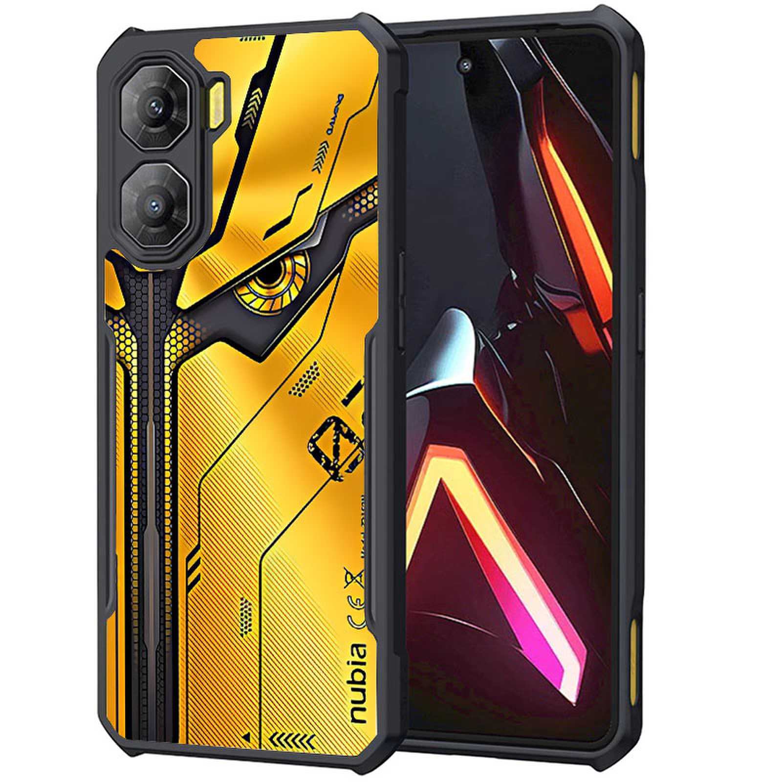 Luxe telefoonhoesje voor zte nubia neo 3 gt , transparant acryl, valbestendig, ultradunne harde cover, nubia neo 2, neo 3 , 5g nr. .62: Zwart / Voor iphone 16 pro max