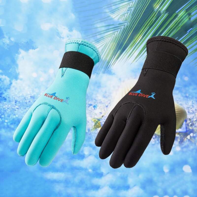 Neoprene Gloves For Women Men Non-Slip Fishing Spearfishing Spearfishing Diving Swimming Anti-slip Keep Warm Gloves