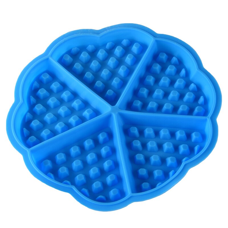 Verdickt 5-Stück Herz-Förmigen Silikon Waffel bilden Backofen Mikrowelle Cookie Cutter Haushalt Kuchen Backform DIY: 2