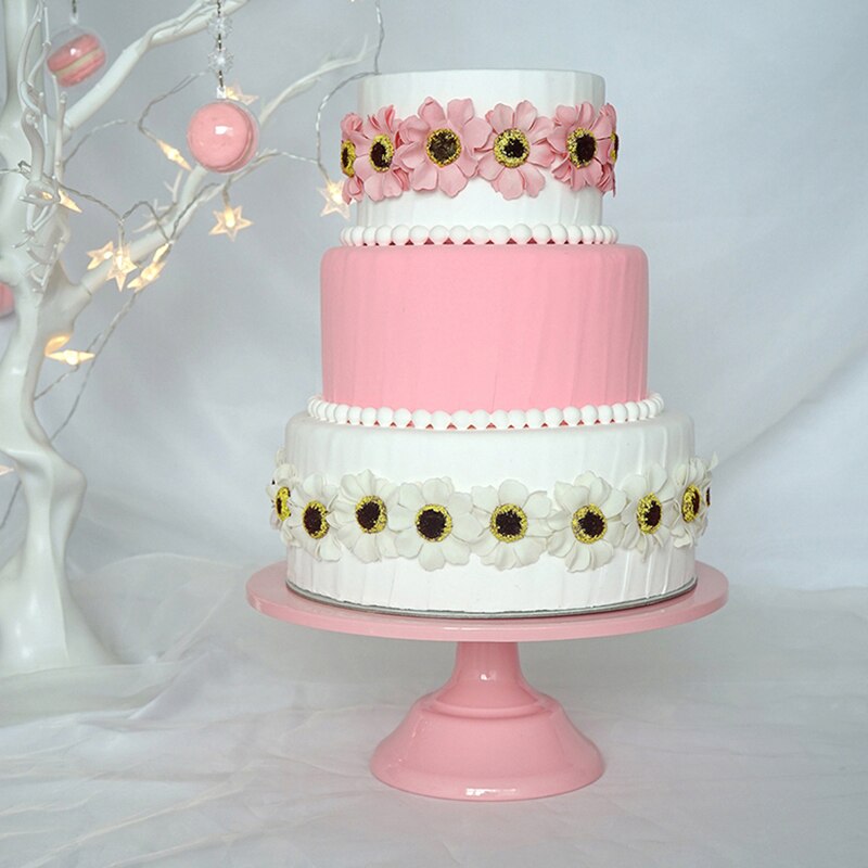 Soporte de exhibición para en casa, decoración de boda, bandeja de cumpleaños de hierro forjado, soporte de pastel de escritorio, bandejas de Decoración de mesa