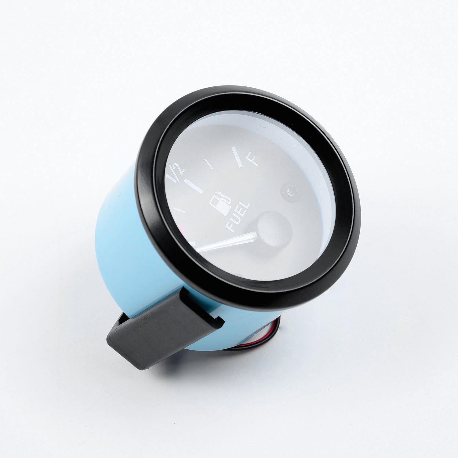 2" Fuel Level Gauge Meter Sensor Stainless Steel Black Sender Truck Set 52mm Universal DC 12V DIY