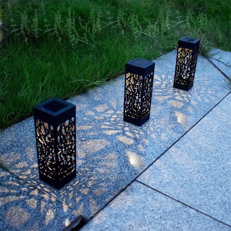 Ledet sollys til haven dekoration græsplæne lampe udendørs hjem sti pære lys sensor vandtæt sol gadelygte sollys