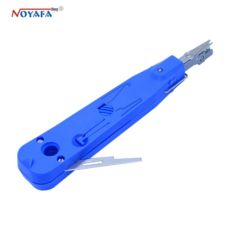 Noyafa Nf-1001 Blauw Krone Lsa-Plus Telecom Telefoon Draad Kabel RJ11 RJ45 Punch Down Netwerk Tool Kit Professionele