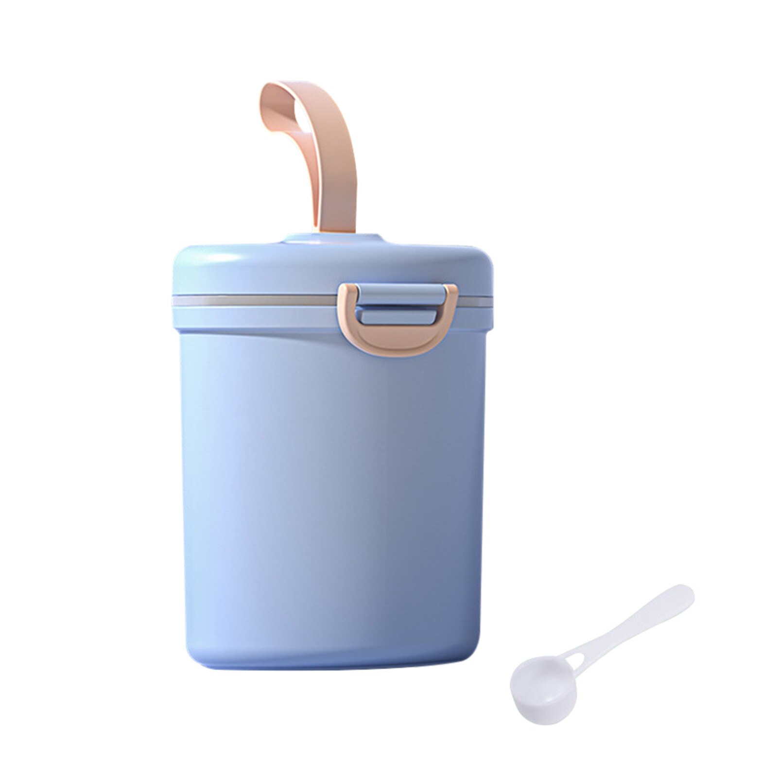 PP Large Capacity Baby Feeding Non Spill Bedroom Portable Milk Powder Container Detachable Easy Clean Outdoor Formula Dispenser